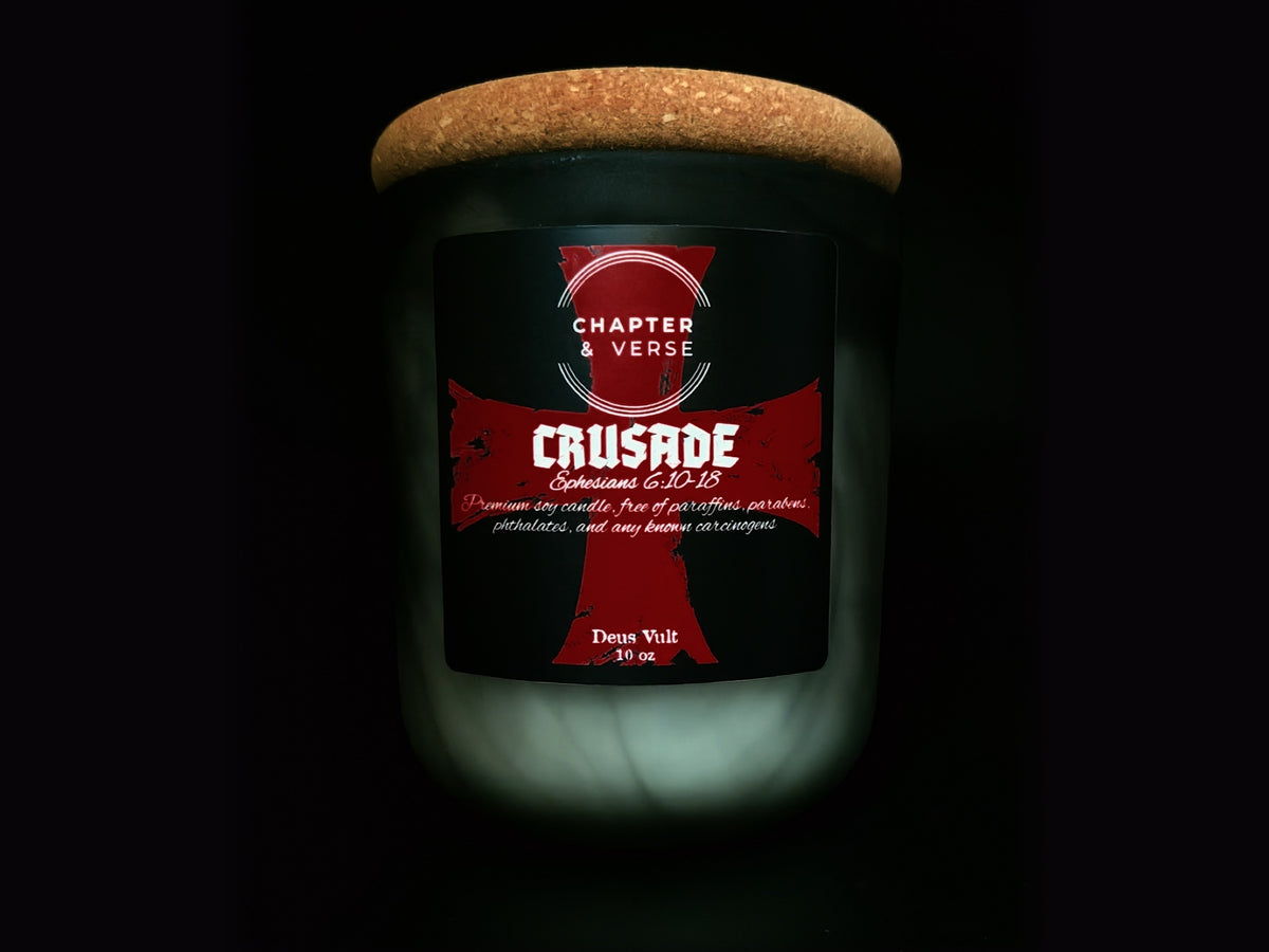 Crusade 10 oz Premium Soy Candle