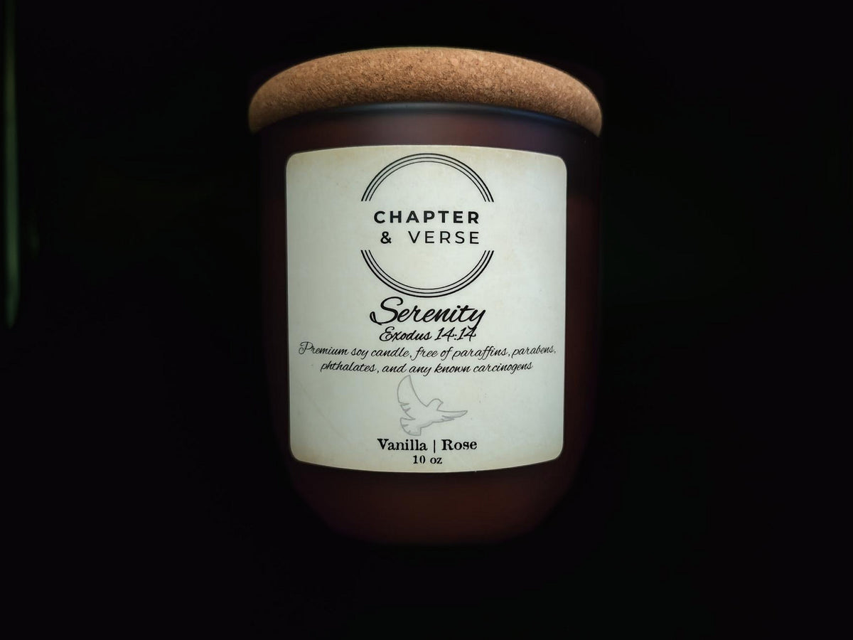 Serenity 10 oz Premium Soy Candle